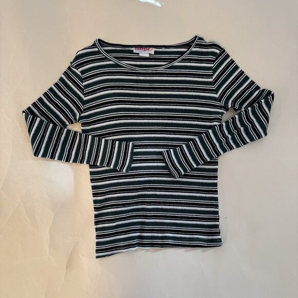 1990S ENERGIE STRIPE LONG SLEEVE T-SHIRT - Picture 3 of 6